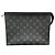 Louis Vuitton Monogram Eclipse Pochette Voyage MM Clutch Bag