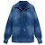 Top de ganga azul com meio zíper Dsquared2