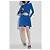 Vestido Diesel M-CENIL azul - vista 2