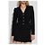 Alessandra Rich Blazer con bottoni lucidi - vista 3