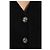 Alessandra Rich Blazer con bottoni lucidi - vista 5