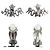 Orecchini in metallo J ADIOR Bee con strass Dior - vista 4