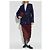 Blazer Moschino en laine bleu marine - vue 2