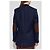 Blazer Moschino en laine bleu marine - vue 4