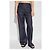 Marni Logo Baumwollhose marineblau - Ansicht 3