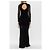 Isabel Marant Florie Maxi Kleid Schwarz Openwork Strick - Ansicht 4