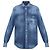 Camisa de denim Dsquared2 azul marinho