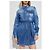 Dsquared2 Jeanshemdkleid blau - Ansicht 3