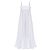 Vestido maxi blanco Moschino de algodón con bordado de ganso