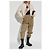 Jaqueta bomber acolchoada Moschino branco creme - vista 2