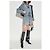 Combinaison Diesel J-ANNET Bleu Acid Wash - vue 2