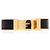 Dsquared2 black brass cuff bracelet