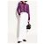 Mocassini Stuart Weitzman Lottie marroni in pelle - vista 3