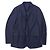 Autre Marque Teatora Nylon Jacket Navy Blue