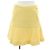 Falda Chanel Beige Amarillo Textil