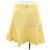 Falda Chanel Beige Amarillo Textil - vista 2