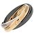 Cartier Trinity 18K White Gold and Ceramic Medium