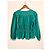 Blusa Ba&sh verde oscuro con bordados blancos - vista 2
