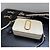 Borsa a tracolla Marc Jacobs The Snapshot in pelle beige e nera - vista 7