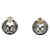 Chanel Orecchini rotondi CC Silver - vista 3
