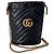 Gucci Borsa a Secchiello Crossbody GG Marmont Nera