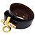 Givenchy Obsidian Mixed Metal Triple Leather Small Armband - vista 4