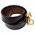 Givenchy Obsidian Mixed Metal Triple Leather Small Armband - vista 5