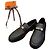 Hermès Black Kelly Loafer Silver
