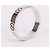Gucci Bague Icon en or blanc taille femme - vue 2