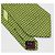 Cravatta in seta verde Salvatore Ferragamo - vista 7