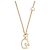 Hermès Colar Tonnerre Small Model Yellow Gold Cream - vista 2