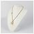 Hermès Colar Tonnerre Small Model Yellow Gold Cream - vista 5