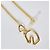 Hermès Colar Tonnerre Small Model Yellow Gold Cream - vista 8