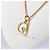 Hermès Colar Tonnerre Small Model Yellow Gold Cream - vista 9