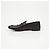 Gucci Mocassins de couro para homem com morsilha preto - vista 10