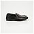 Gucci Mocassins de couro para homem com morsilha preto - vista 3