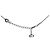 Dior Red Plate Silberkette - Ansicht 3