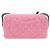 Chanel Borsa a tracolla in tweed rosa - vista 3