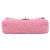 Chanel Borsa a tracolla in tweed rosa - vista 4