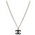 Chanel Collana CC Oro Nera