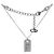 Dior Cubic Plate Silver Armband - Ansicht 4