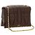 Versace Schultertasche aus braunem Lammleder - Ansicht 2