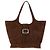Roger Vivier Borsa Tote in pelle di capra marrone
