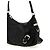Givenchy Bolsa de ombro em pele de cordeiro preta - vista 3
