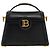 Balmain Borsa in pelle di vitello nera