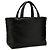 Autre Marque Shopper-Tasche aus schwarzem Lammleder - Ansicht 2