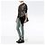 Autre Marque Clutch matelassé monogram dorata - vista 14