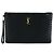 Autre Marque Clutch matelassé monogram dorata - vista 9