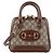 Gucci Mini Borsa a Tracolla GG Supreme Horsebit con Manico Superiore