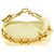 Balmain Bicolor-Handtasche aus Kalbsleder